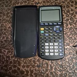 Texas Instruments TI-83 Plus graphing calculator. 