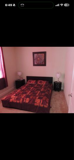 Queen bed frame