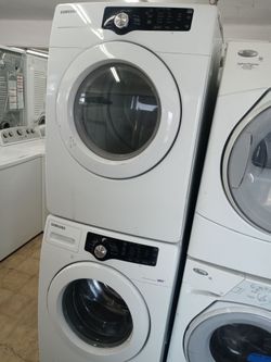 Samsung stackable front load washer and dryer set - Free delivery