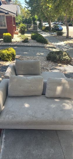 Free 2 piece L shaped couch