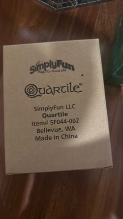 SimplyFun Quartile Board Game