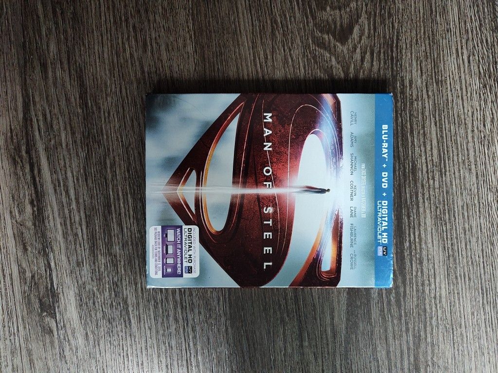 Man Of Steel Blu-Ray + DvD