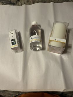 Lucid  Candle with 16 oz. Lucid Liquid, Fragrant Stone and Fragrant Oil