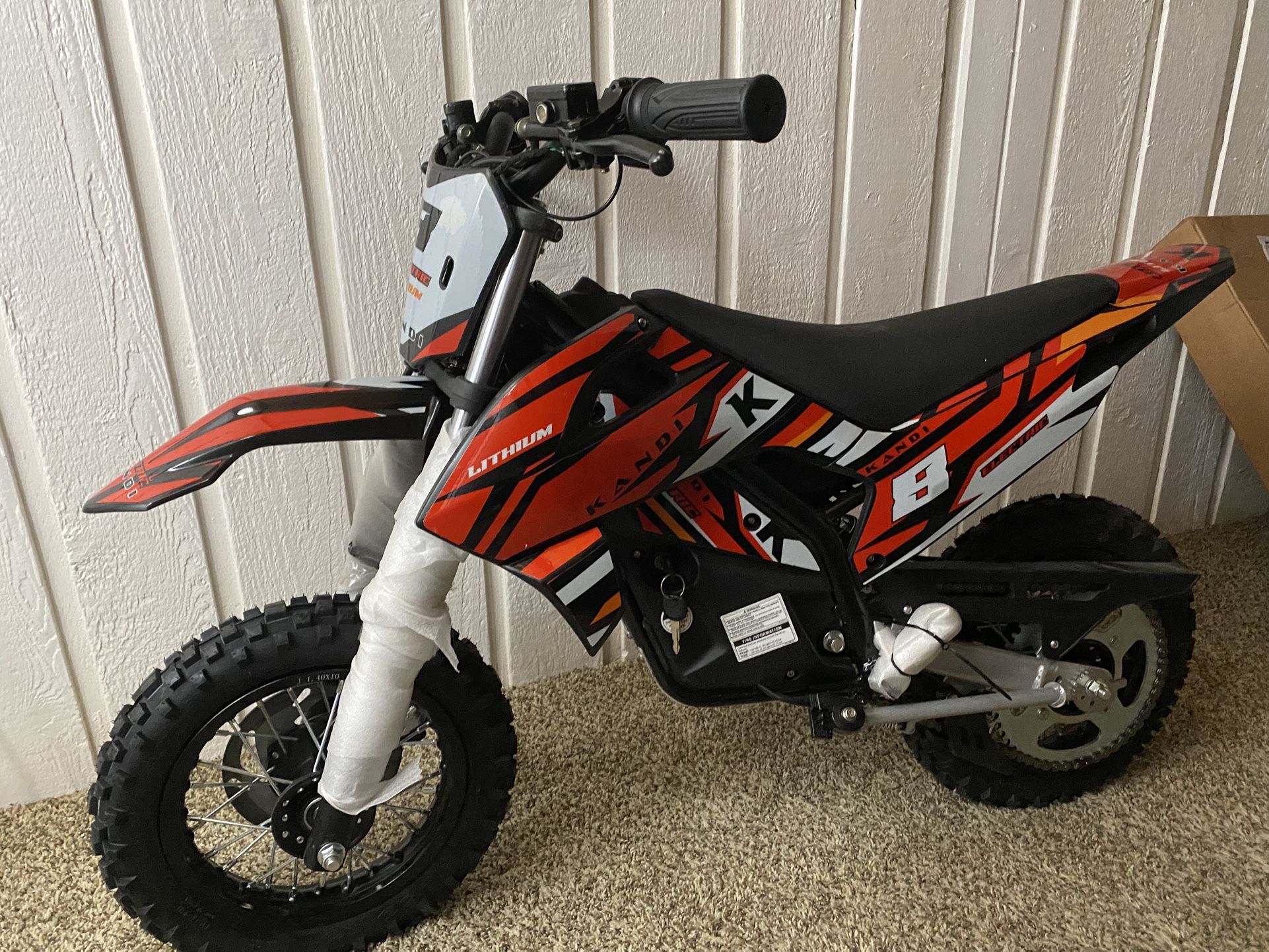 Kandi pit bike king Jr electric Motorcycle