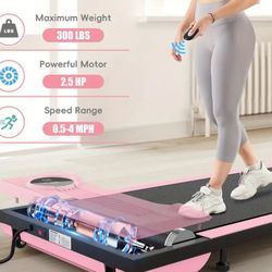 $70 Portable Flat Treadmill For Office & Home