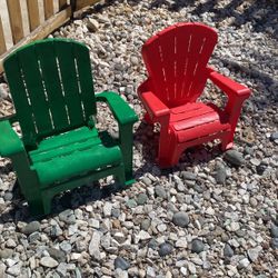 Two Patio Chairs For Child