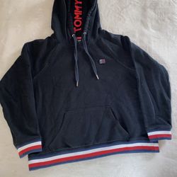 Tommy Hilfiger Sport Black Hoodie Size Small (S)