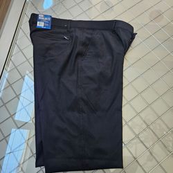 iCool Regular Fit Black Dress Pants 38x34