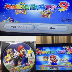 Mario Party 9 (Nintendo Wii, 2012) Disc Only Tested And Working Authentic MP9