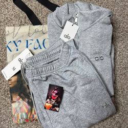 Alo Quarter Zip Set Size Medium