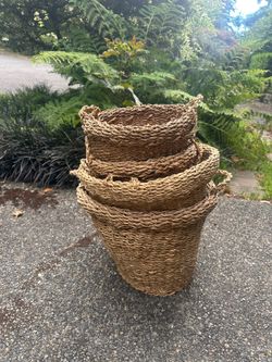 Variety of baskets