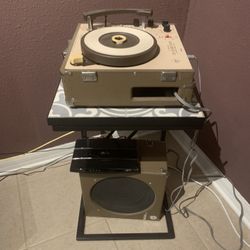 Vintage Record Player 