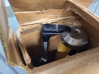 VINTAGE PROJECTOR SCREEN WITH BOX