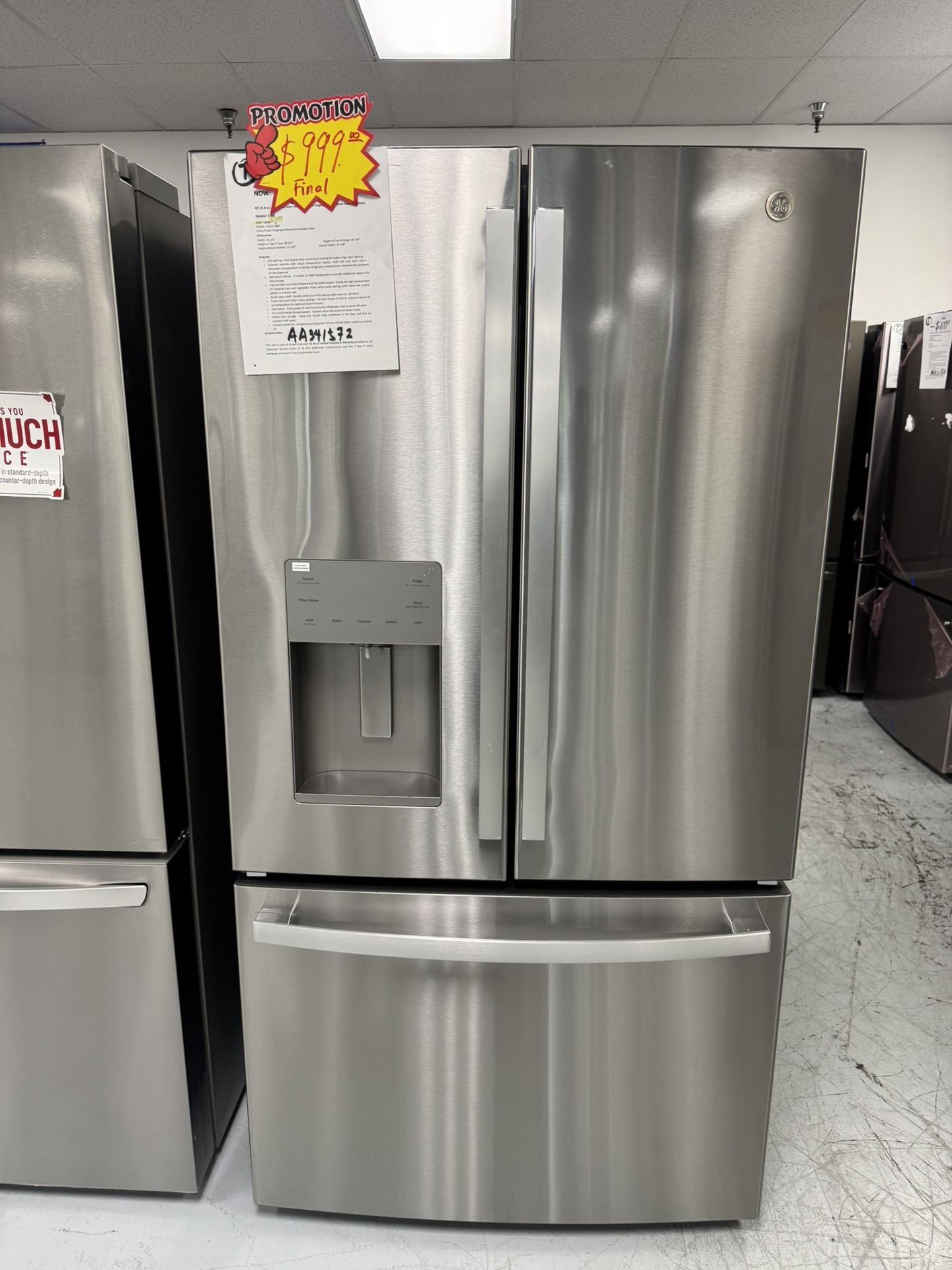 Open Box Refrigerators With One Year Warranty 