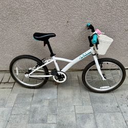 Decathlon Btwin Original 100, Hybrid Bike, 20", Kids 3'11" to 4'5"