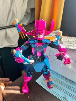 LEGO Marvel Galactus Figure with Minifigures