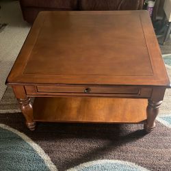 Solid Wood Coffee Table 