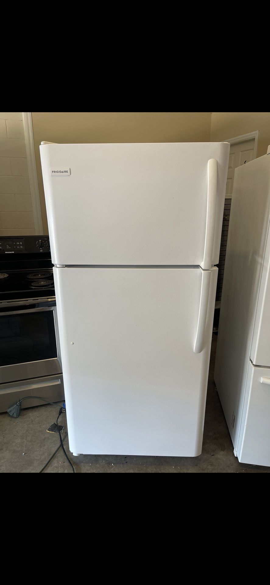 White Frigidaire Refrigerator 