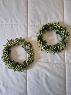 Sugar Bead Candle Rings New