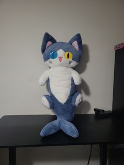 Huge Mermaid/MerShark Cat Plushie
