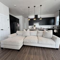 Grey Sectional sofa 