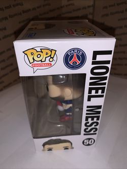 Funko Pop! Soccer: Paris Saint-Germain (PSG) Lionel Messi #50 NEW In Hand  USA.1 for Sale in Las Vegas, NV - OfferUp