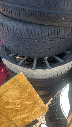 Q50 Rims and tires