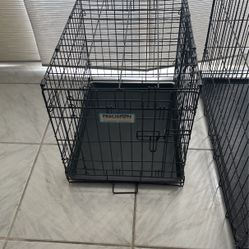 Precision - Small Pet Black Metal Crate