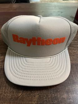 Raytheon Trucker Hat Gray Snapback