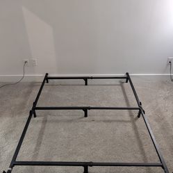 Adjustable bed frame & Queen box spring