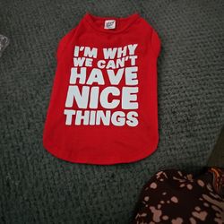Dog Shirt,  Size M