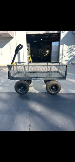 Gorilla Carts Steel Utility Wagon