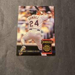 Manny Ramirez Rated Rookie 1994 Donruss #322