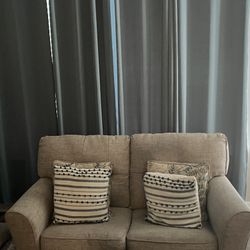 Two Sofas, Tv Stand, Coffee Tables.