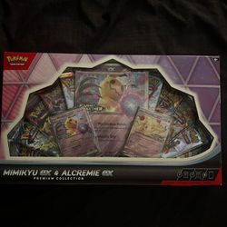 Mimikyu & Alcremie Ex Box