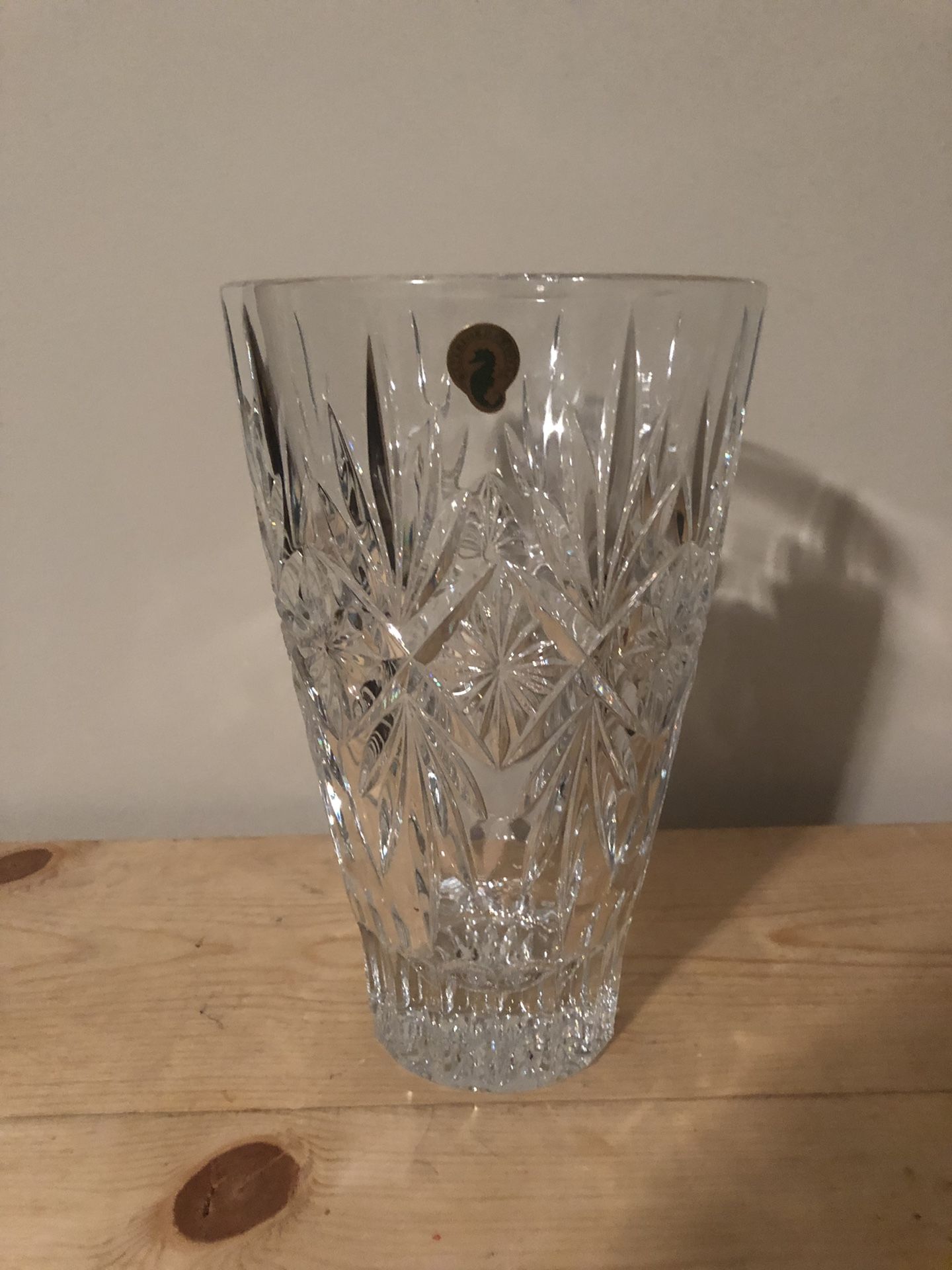 Waterford Crystal 10in Vase