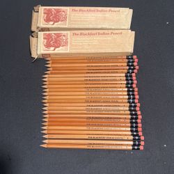 The Blackfeet Indian Pencil