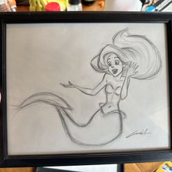 Disney Little Mermaid Ariel Animation Drawing 