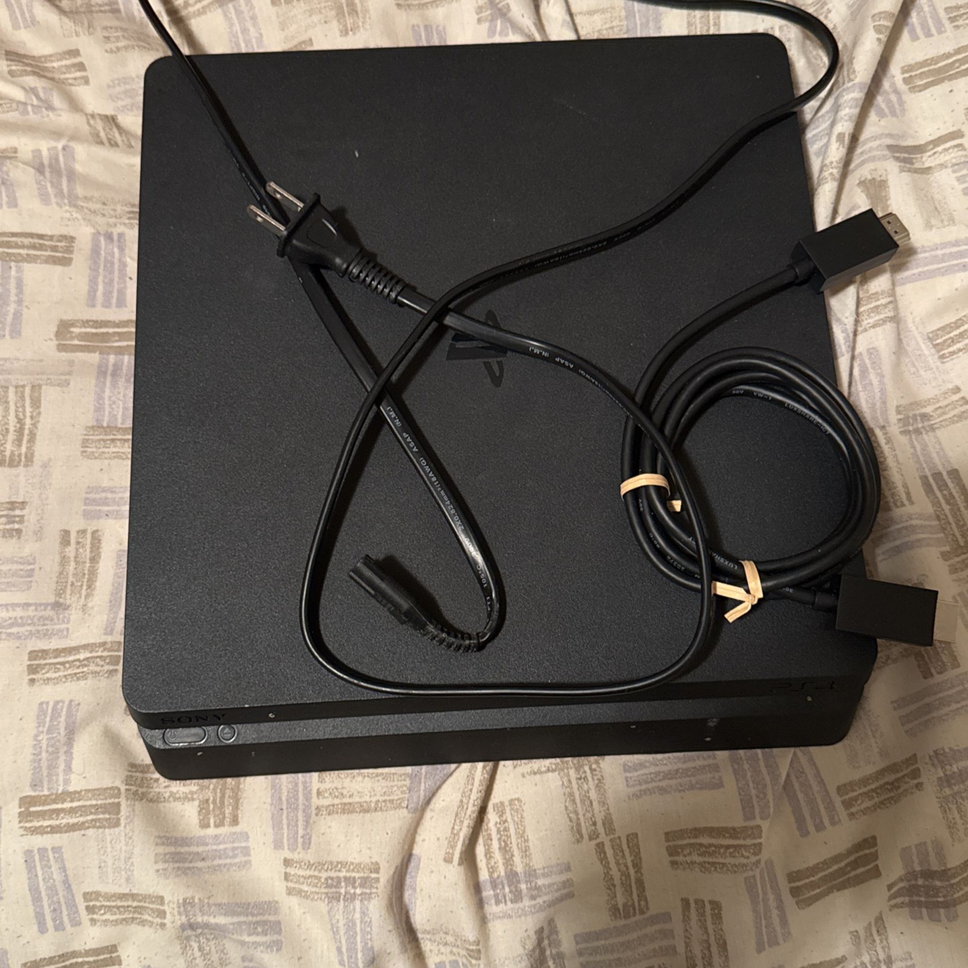 PS4 With Red Controller