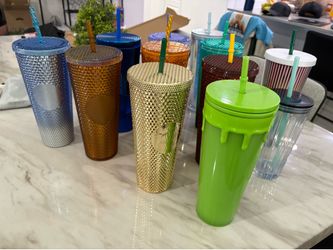 Starbucks studded tumblers (11qty)