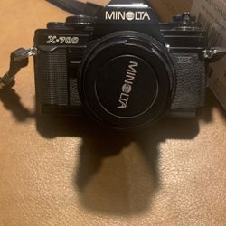 Minolta X-700 camera