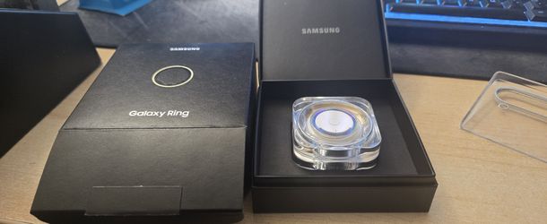 Samsung Galaxy Ring Size 14 Titanium Gold 300 Obo