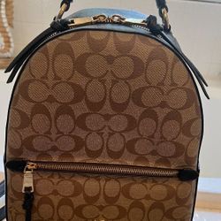 Authentic Coach Backpack/Purse - FIRM