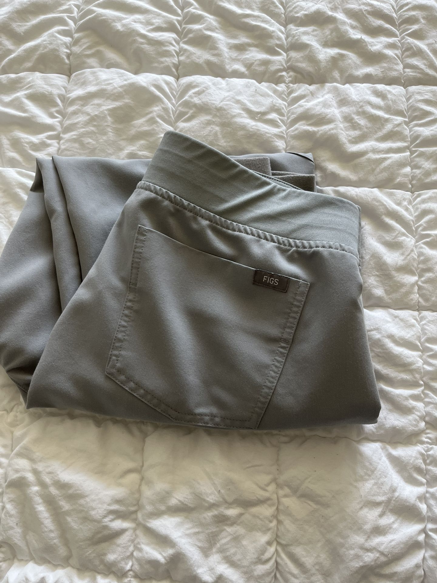 Figs Cement Gray Medium Joggers