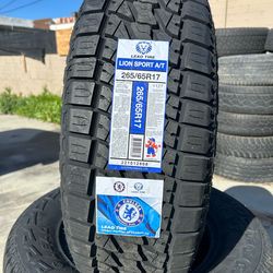 BRAND NEW SET OF ALL TERRAIN TIRES 265/65r17 265/65/17
