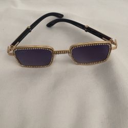 Sunglasses With Rhinestones 