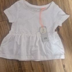 Baby Girls River Island Short Sleeve Top 3-6 Months