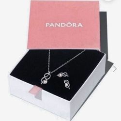  Pandora Infinity Knot Jewelry Giftset Sterling silver