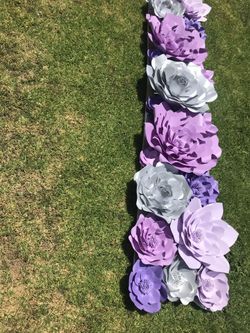 Flores de papel