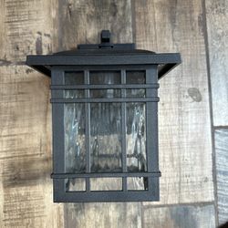 Quoizel Canyon Wall Light Matte Black